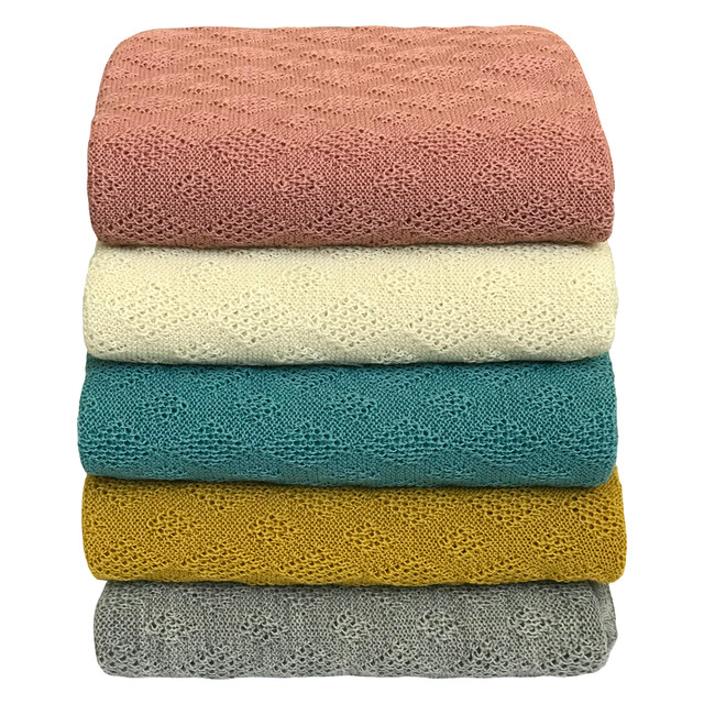 Ecoable Organic Merino Wool Baby Blanket – 31x40 Inches, Thermal Throw, GOTS Certified