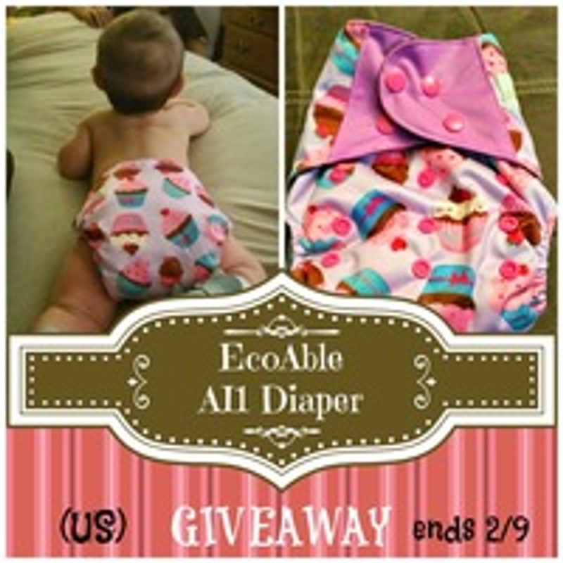 Review & Giveaway: All-In-One Cloth Diapers, hosted by "Reviews, Chews and How-to's" blog