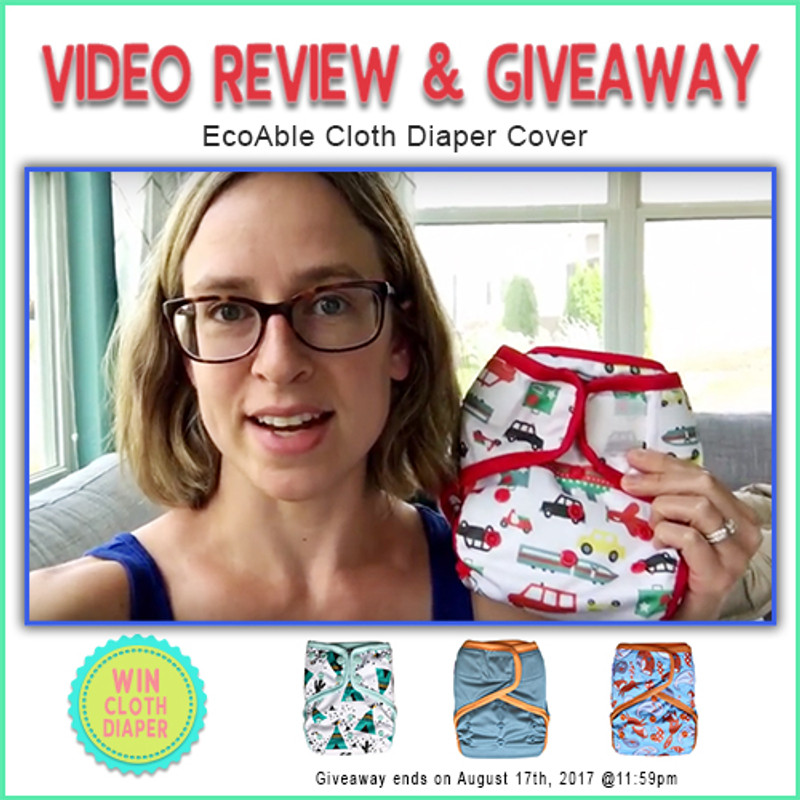 Video Review: EcoAble Cloth Diaper Covers with Snaps and Hook-&-Loop by Jessica DeGraff Video Review: EcoAble Cloth Diaper Covers with Snaps and Hook-&-Loop by Jessica DeGraff