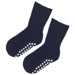 Hirsch Natur - Kids Socks with Grips: 3-pack 100% Organic Wool Socks ...