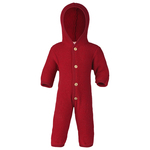 Organic Merino Wool Fleece Overall with Zipper and Cuffs [575725] - £66.00  : Cambridge Baby, Organic Natural Clothing