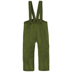 Kids Winter Pants with Suspenders, 100% Organic Merino Wool, 1-8 Years