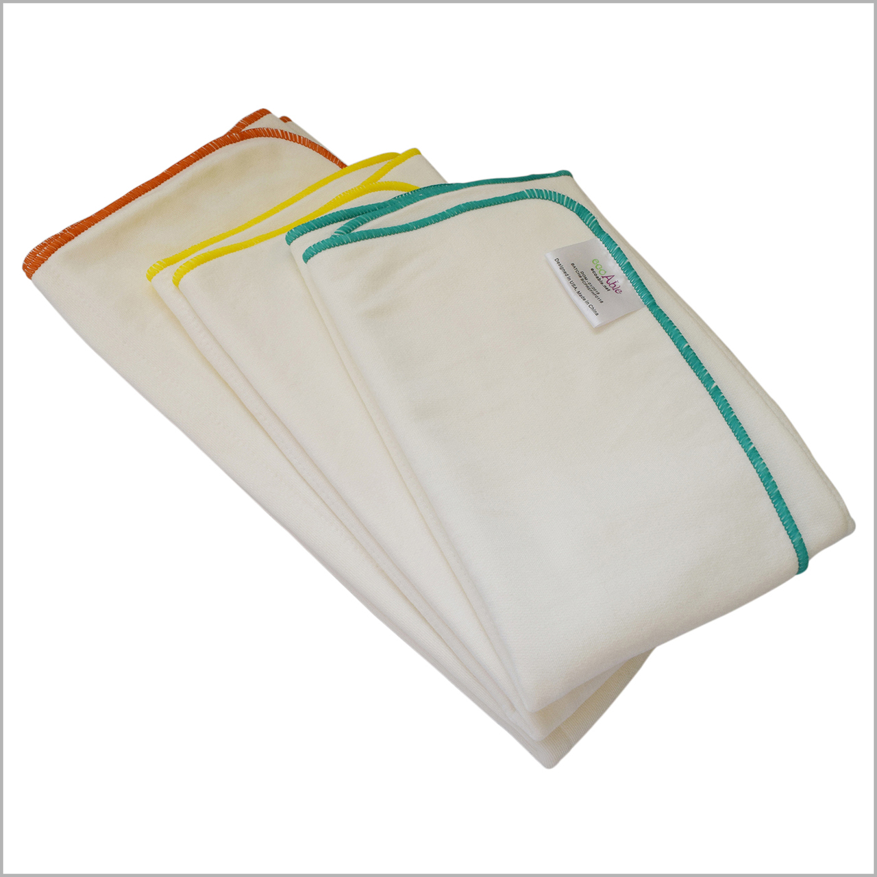Ecoable Bamboo Cotton Prefold Insert For Cloth Diapers Big Kid