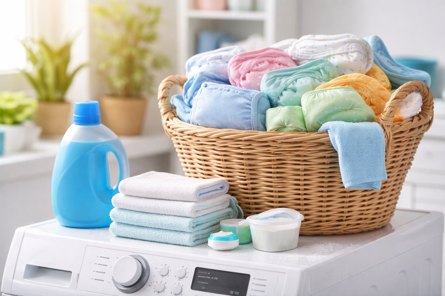 The #1 Cloth Diaper Washing Mistake (And Why You Shouldn’t Wash Them Separately)