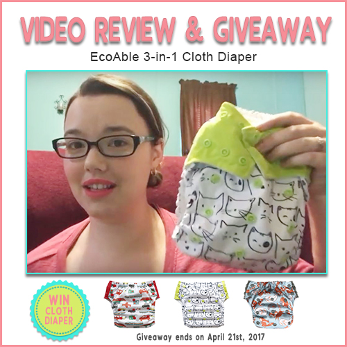 Video Review: EcoAble 3-in-1 Cloth Diaper by Nicole Smith-Wilson
