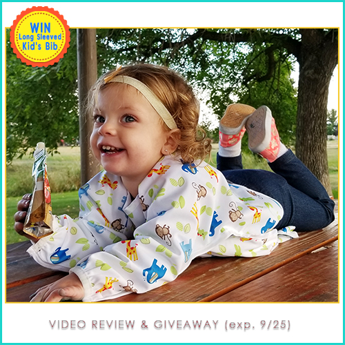 Video Review: EcoAble Kid's Bib and Art Smock with Sleeves by Jess Is Blessed