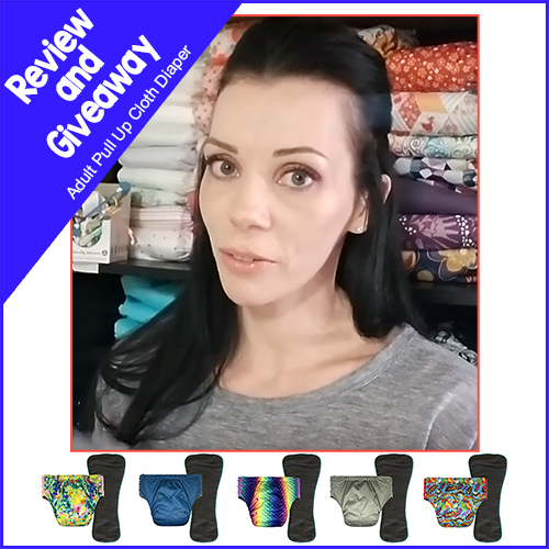 Video Review: EcoAble Adult Pull Up Cloth Diaper by Jess Is Blessed