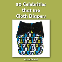 30 Celebrities and Stars that use Cloth Diapers - ECOABLE