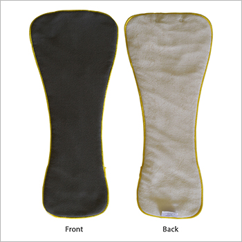 Snap-in Charcoal Bamboo Inserts for Cloth Diapers (Big Kid, Teen and Adult Sizes)