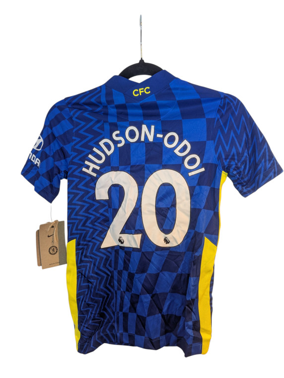 Chelsea 2021-22 Home Shirt Hudson-Odoi