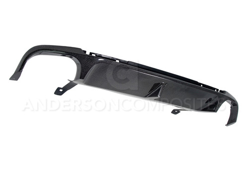 Anderson Composites Carbon Fibre Rear Diffuser - Ford Mustang / Shelby GT500 - 2013-2014