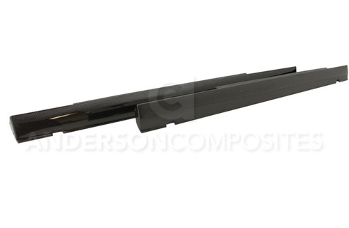 Anderson Composites Carbon Fibre Side Skirt Pair - Dodge Challenger - 2009-2014