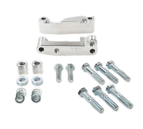 Voodoo13 Akebono 370Z Front Brake Caliper Adaptors - Nissan 350Z / Infinity G35