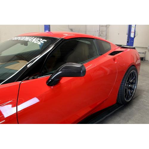 APR Performance Carbon Fibre Replacement Mirror - Chevrolet C7 Corvette 2014-