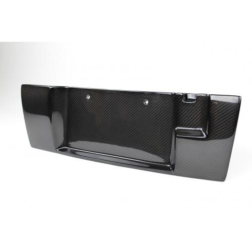 APR Performance Carbon Fibre License Plate Backing - Nissan GT-R R35 2012-16