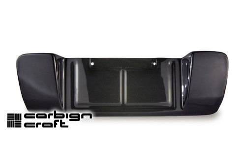 APR Carbon Fiber License Plate Backing - Subaru WRX & STi 2008-2014 (Saloon)