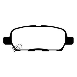 EBC Greenstuff Brake Pad Set - REAR - Nissan Juke Nismo RS