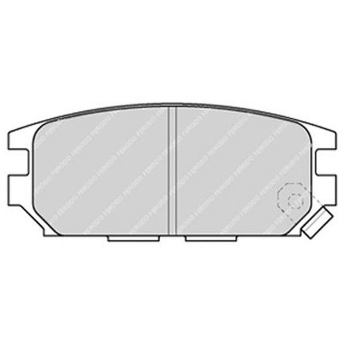 Ferodo DS2500 Rear Brake Pad Set - Mitsubishi GTO