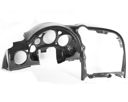 APR Performance Carbon Fiber Overwrap for Instrument Large Surround Cover - Dodge Viper SRT10