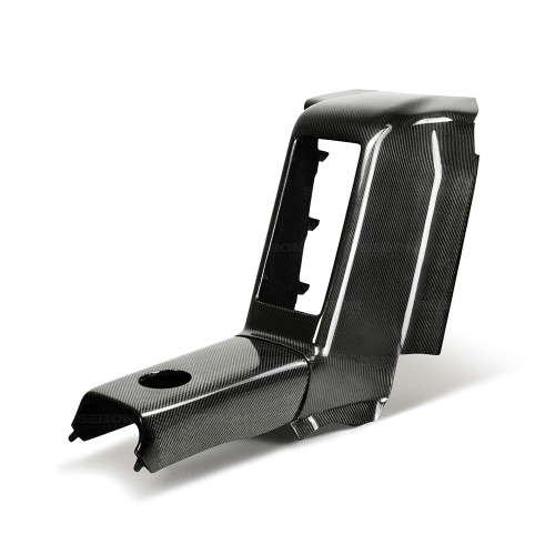 Seibon Carbon Fibre Rear Center Console Trim Set  - Nissan R35 GT-R