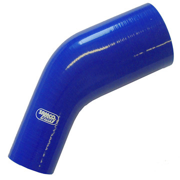 Samco Standard Reducing 45° Elbow 80-70mm