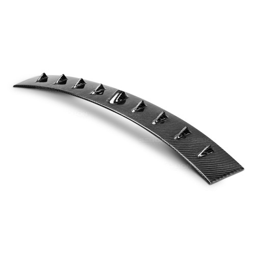 Seibon Carbon Fibre Rear Roof Fin Spoiler (Mounts On Window) - Subaru Impreza GDB 2001-2007