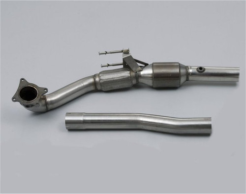 Milltek Large Bore Downpipe & High Flow Sports Cat - Seat Leon FR 2.0 T FSI 2006-