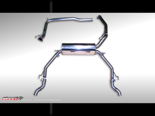 Milltek Non Res Cat Back Exhaust System - Honda Civic Type-R FN2