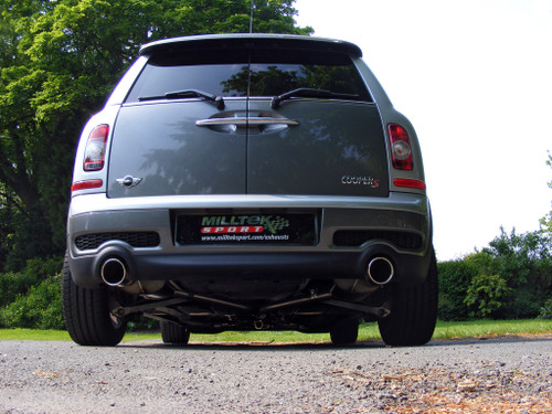 Milltek Cat Back Exhaust System - BMW Mini Cooper S Clubman Turbo R55 - MK2