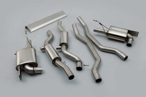Milltek Resonated Cat Back Exhaust System - Porsche Cayenne S 4.5 V8