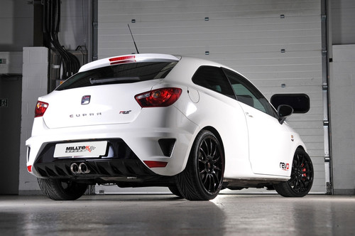 Milltek TUV Approved Cat Back Exhaust System - Seat Ibiza Cupra / Bocanegra 1.4 TSI 180PS 2010-