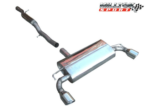 Milltek Non Res Cat Back Exhaust System - Volkswagen Golf Mk4 R32 3.2 V6 4WD