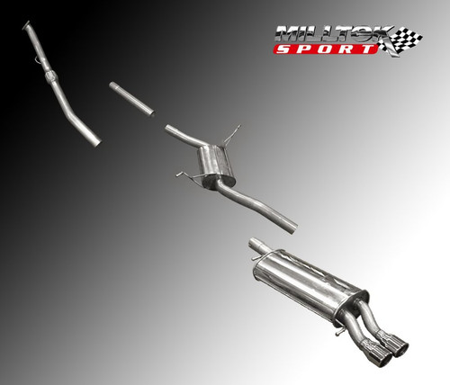 Milltek Cat Back Exhaust System - Volkswagen Passat 1.8T
