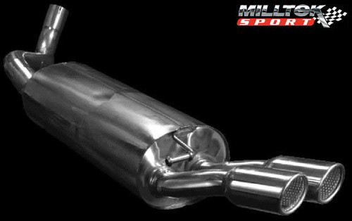 Milltek Non Res Cat Back Exhaust System - Seat Leon Cupra 1.9 TDi 90 / 110 / 150 Cupra 2000-