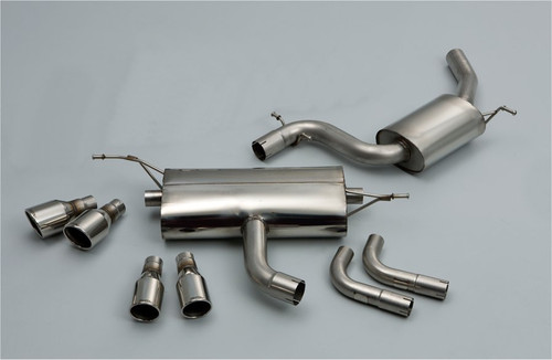 Milltek Resonated Cat Back Exhaust System - Volkswagen Golf Mk6 GTi 2.0 TSI 210PS