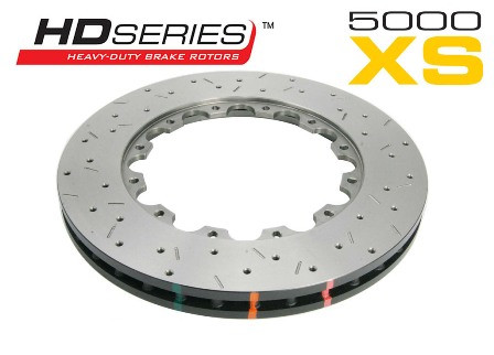 5000 series - Crossed Drilled & Slotted - Rotor Only
