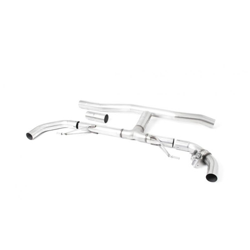 Milltek GPF/OPF Back System - Race - Valved - Connects to OE Tailpipes- Mercedes A35 hatchback