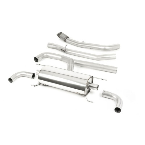Milltek Non-Resonated 3" Cat Back for Alfa Romeo Giulia 2.0T (Valved)