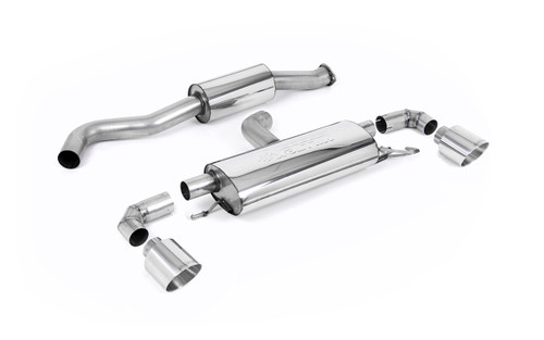 Toyota Yaris GR Gen 1 Milltek  3" Resonated OPF back  Exhaust Polished trim