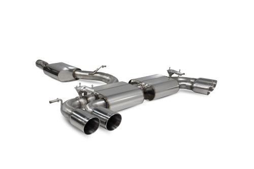 Audi S3 8V 3-Door/Sportback S3 Resonated cat/gpf-back system with valves