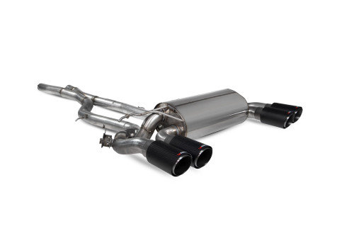BMW M2 Competition F87N 2 Series GPF-back system with electronic valves