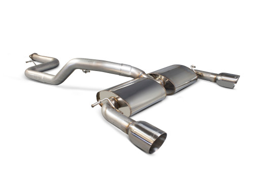 Ford Focus MK2 ST 225 2.5 Turbo Focus 76mm/3 Non-resonated cat-back system
