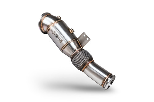 Toyota Supra A90 3.0T GPF Models Only, BMW M340i G20 & G21 xDrive, BMW M240i GPF, BMW Z4 G29 3.0 M40i GPF Models Only, BMW 440i G22 GPF Supra Downpipe with a high flow sports catalyst