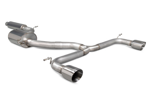 Volkswagen Golf MK7.5 GTi Non GPF Model Only Golf Resonated cat-back system