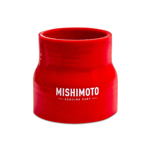 Straight Transition Coupler, Red, Silicone, 2.50in to 3.00in