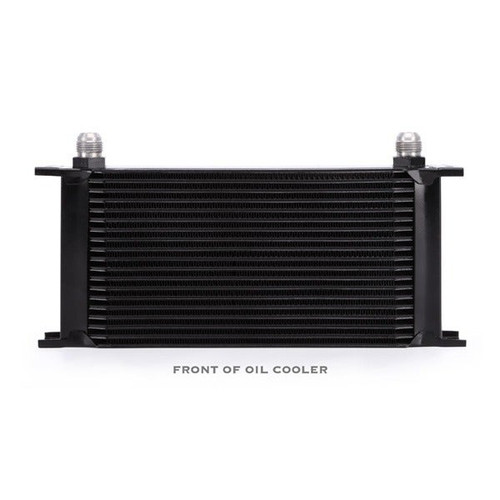 Universal Oil Cooler 19-Row, Black