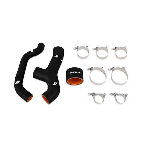 Silicone Intercooler Hoses, Black, fits Subaru WRX 2006-07/Forester XT 2004-2008