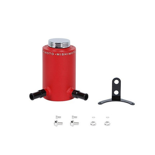 Aluminum Power Steering Reservoir Tank, Red