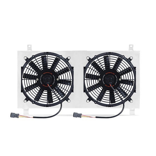 Aluminum Fan Shroud Kit, Polished, fits Acura RSX 2002-2006