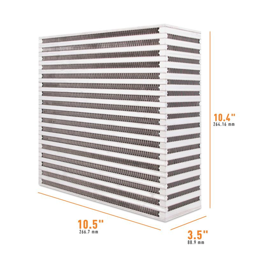 Universal Air-to-Air Race Intercooler Core 266.7mm x 264.16mm x 88.9mm